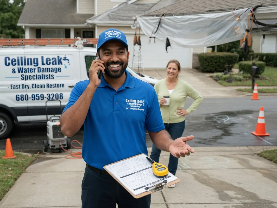 Ceiling Leak Cleanup Clark, SD FAQs